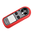 Miniatyrbild 5 av 8: LCD Digital Pocket Vindmätare Temperatur Anemometer Tester Larm 0- 30m/s