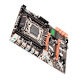 Miniatyrbild 4 av 8: DDR4 Moderkort 5 PCIe-platser 8 SATA3.0 DDR4-minne Höghastighets skrivbordsmoderkort för dator PC-byte