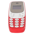 Pikkukuva 7 / 8: Maailman pienin puhelin Hands Free Bluetooth-soitin Dual SIM-kortti Lukitsematon GSM 2 in 1 Mini-matkapuhelin Punainen