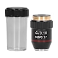 Miniatyrbild 1 av 8: Achromatic Microscope Objective 4X High Magnification Lins 20,2 mm Interface Thread Standard RMS