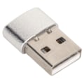 Miniatyrbild 6 av 8: Mouse Jiggler 2 lägen Håll skärmen aktiv Switch-knapp Plug and Play Mini Mouse Shaker för spelmötespresentation Silverfärg