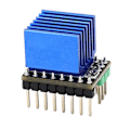Miniatyrbillede 7 af 8: Trinmotor Driver TMC2226 256 Mikrostep Lav Støj med Køleplade 3D-Printer Tilbehør