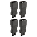 Miniatyrbillede 8 af 8: 4 stk IEC320 C14 til IEC320 C5 strømforsyning Professionel kobber-computer strømforsyning til PDU-chassis strømforsyning