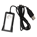Miniatyrbild 1 av 8: USB-fingeravtrycksläsare Automatisk identifiering Enkel användning 10 fingrar Kapacitet Fingeravtrycksinloggningsnyckel för dator