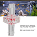 Miniatyrbillede 7 af 8: 10 stk akvarium luftpumpe envejs backventil vandstop tilbehør til akvarium (7 mm)