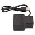 Miniatyrbillede 4 af 8: Ethernet Splitter 100M 1 til 2 Guldbelagt Pin Skærmet Lag Stærkt PVC LAN Splitter til ADSL Hub Switch TV Router