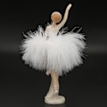 Miniatyrbilde 7 av 7: Elegant Dansende Jente Figur Statu Ornament Håndverk Gave Hjemmedekorasjon (033)