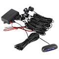 Miniatyrbillede 6 af 8: Auto LED Parkeringssensor Backup Radar System Summerende alarm Vejrbestandig Universal til 12V biler