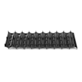 Miniatyrbillede 2 af 7: 10 stk ABS-harpiks 18650 Lithium Batteri Afstandsbeskyttelse Beskyttelsesholder Cylindrisk Celleopbevaringsholder