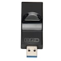 Miniatyrbilde 7 av 8: USB WiFi 6-adapter 2.4 5.8G Dobbelt bånd WPA3 Kryptering 1800Mbps WiFi-adapter med 2 2dBi Antenner for PC for Windows 11 10