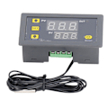 Miniatyrbild 6 av 8: Temperaturkontrollmodul LED Digital Display ABS-hus Minitermostat 110‑220V för kylskåp
