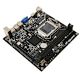 Pikkukuva 4 / 8: Työpöytäemolevy LGA1155 liitäntä Dual Channel DDR3 4 SATA 2.0 M.2 NVME PCIe 2.0 X16 VGA HD-lähtö ITX-emolevy