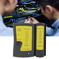 Miniatyrbillede 1 af 7: YG468U Professionel RJ45+USB-kabeltester Hurtig præcis testning Netværkstelefonledningstestværktøj