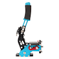 Miniatyrbild 1 av 8: USB Handbroms 64 Bit Plug and Play 2 i 1 PC Sim Racing Game Handbroms för Logitech G27 G25 G29 T500 T300 för Windows Blue