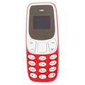 Pikkukuva 2 / 8: Maailman pienin puhelin Hands Free Bluetooth-soitin Dual SIM-kortti Lukitsematon GSM 2 in 1 Mini-matkapuhelin Punainen