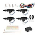 Miniatyrbild 4 av 8: Centrallåssats Fjärrkontroll Keyless Entry System 12V W/LED-indikator med 2 kontroller