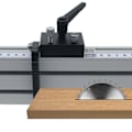 Miniatyrbild 6 av 8: Staket Flip Stop 75 Typ T Spår Begränsning Enhet Aluminiumlegering Låsbar T Spår Locator