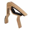 Miniatyrbillede 3 af 8: Capo Quick Release String Clamp-tilbehørssæt med 5 stk. guitarpicks til basbanjo Light Wood Color