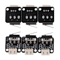 Miniatyrbillede 2 af 8: 6 stk printer grænseafbrydere 3-bens N / ON / C Kontrol Holdbar Bedre sejhed 3D-printerdele