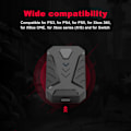 Miniatyrbilde 1 av 8: Tastaturkonvertersett Plug and Play Enhånds Spilltastatur og Mus Combo med Konverter for PS5 for Switch