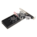 Miniatyrbillede 2 af 8: GT210 1G DDR3 grafikkort med køleblæser 64 bit støtte VGA DVI HD Multimedia Interface DirectX10.1 PC grafikkort