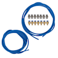 Pikkukuva 1 / 7: 3D-tulostin PTFE-putki PC4‑M6 PC4‑M10 pneumaattiset liittimet Creality Ender 3:lle