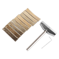 Miniatyrbilde 7 av 8: Gitar Freboard Installasjonsverktøy Fret Voard Press Caul Innsatser Inlay Tool for Luthier