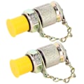 Miniatyrbillede 4 af 7: 2 stk Hydraulisk testadapter Højtryks slangetilslutning Målepunktforbindelsesværktøj M10 x 1-M12 x 1,25