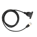 Miniatyrbilde 5 av 8: Ethernet Skjøteledning 4.92ft 3.8mm RJ45 CAT8 OD 8P8C Hann til Hunn Cat 8 Ethernet Kabel for Switch Server