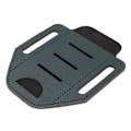 Miniatyrbillede 5 af 8: Læder Multitool Sked EDC Single Pocket Organizer Holder til Bælte Lommelygte CampingGreen