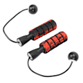 Miniatyrbild 8 av 8: Sladdlöst hopprep Noiseless Sports Weighted Ropeless hopprep Verktyg för inomhusträning