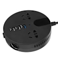 Miniatyrbillede 6 af 8: 150W Strømkilde Inverter 12‑24V til 220V Biladapter LED Digital Display Bilinverter Sort