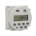 Miniatyrbillede 6 af 8: 【NX】Lille type 7 dages programmerbar digital display timer switch 1S~168h 5VA(5V DC)