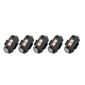 Miniatyrbillede 5 af 8: 4 stk. Antikollisionslys 7 farver Tilstande LED blinkende Advarsels sikkerhedslys til droner Motorcykler ATV'er Cykler