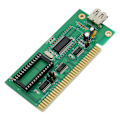 Miniatyrbillede 2 af 8: ISA til USB-kort Plug and Play Meget kompatibel Nem at bruge Stabil Holdbar ISA til USB-kort til industridator