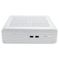 Miniatyrbillede 7 af 8: G60S HTPC-kabinet helt aluminium DCATX strømforsyning MiniITX-kabinet til stationær computer (Sølv USB2.0)