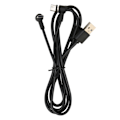 Pikkukuva 1 / 8: Ohjainlatauskaapeli 90 asteen kaksoismagneettinen Type C 2-in-1 kahvan latauskaapeli PS VR2:lle PS5:lle Switchille
