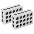 Miniatyrbilde 5 av 7: 1 par 1-2-3 blokker 23 hull matchet 0,0002 tommer Maskinist 123 Jig Ultra Precision Industriforsyning