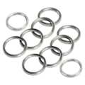 Miniatyrbillede 8 af 8: 10 stk Skivemellemlæg 15 mm ydre diameter 12 mm ID rustfrit stål tilbehørsdelssæt kit3515-0015-0020