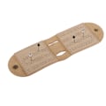 Miniatyrbillede 6 af 8: Læder Cribbage Brætspil Sæt med Nål Letvægts Brun 2 Spor Læder Spilpose Scoreboard til Pepple Over 8