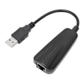 Miniatyrbillede 8 af 8: USB til Ethernet-adapter USB 2.0 til 10/100 Mbps Plug-in LAN-netværksadapter kompatibel med Windows til Linux til OS X