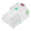 Miniatyrbilde 8 av 8: Dual Power Automatisk Overføringsbryter 4P Millisekund Rask Bytte Tidstyring Kontroller Din Skinne Installasjon AC400V 80A