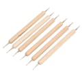 Pikkukuva 1 / 7: 6 kpl Double End Tracing Dotting Stylus Fast Grip Gravering Stylus Set nahkaveistojen DIY-projekteihin