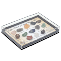 Miniatyrbild 8 av 8: 15 sorters kristall ädelstenar prydnad Färgglad Feng Shui Meditationsdekoration för samlare