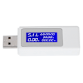Miniatyrbilde 4 av 7: USB-tester Multifunksjonell Kapasitet Strøm Strømspenning DC Digital Voltmeter Måler