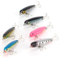 Miniatyrbillede 2 af 8: Topwater Pencil Fiskeagn Flydende Kunstig Blyant Hard Bait Fish Wobblers 3D Øjne