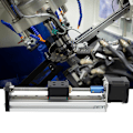 Miniatyrbillede 5 af 7: BACHIN Lineær Bevægelse Glidebord CNC Skinneguide Glidetrin 1,8 grader Trin vinkel 100MM