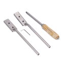 Miniatyrbillede 8 af 8: 4 stk Hest Tand Float Rasp Høj Fleksibilitet Finpolering Jævnere Overflader Equine Dental Kit til Animal Farm