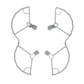 Miniatyrbild 5 av 8: Drone PropellerGuard Crash Resistant Lättvikts Drone Propeller Protector Skyddsöverdrag för DJI Mini 3 Pro