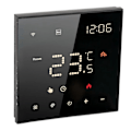 Miniatyrbillede 3 af 8: Sort ME82 LED 7 Smart Termostat Touchscreen APP Kontrol Hjemtermostat 100‑250VAC 16A Elektrisk Gulvvarme